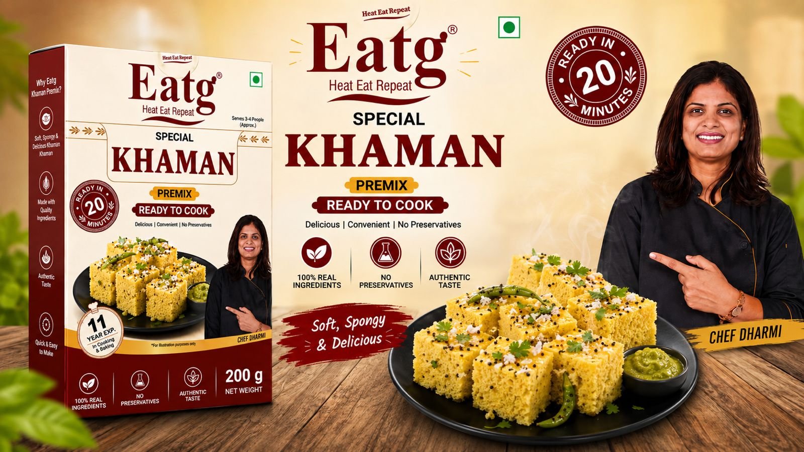 Surati Khaman Premix